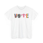 Vote Freedom + Power Unisex T-Shirt The Vote Shop