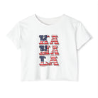 Kamala Stars + Stripes Crop Top The Vote Shop