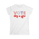 Vote Like a Girl Fitted T-Shirt The Vote Shop