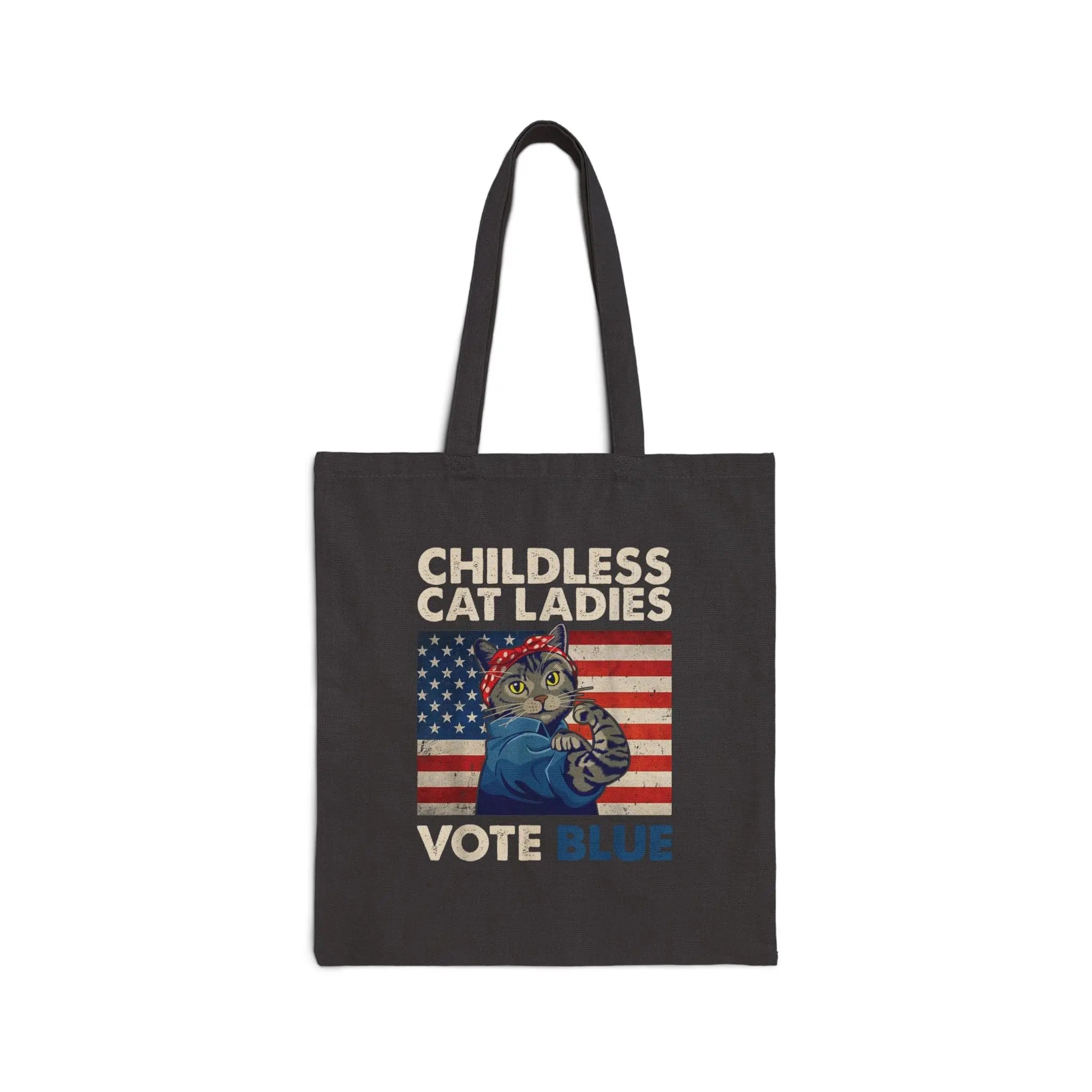 Childless Cat Ladies Vote Blue Cotton Tote The Vote Shop