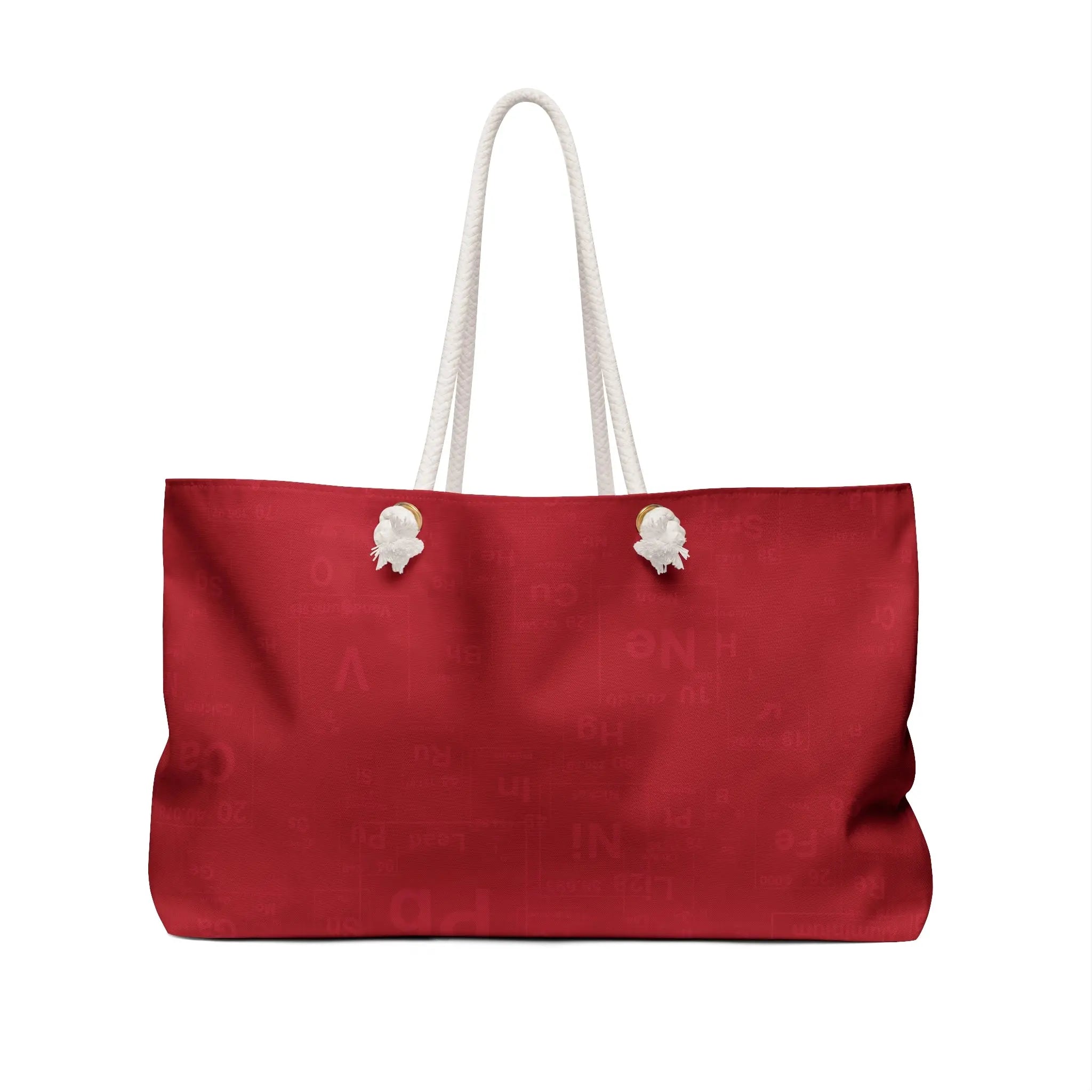 Vote: Essential Element Red Weekender Bag Printify