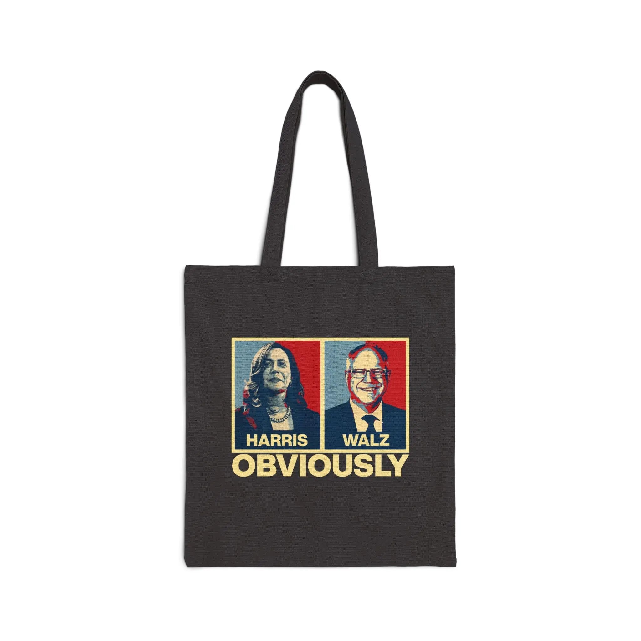 Harris/Walz Obviously Cotton Tote The Vote Shop