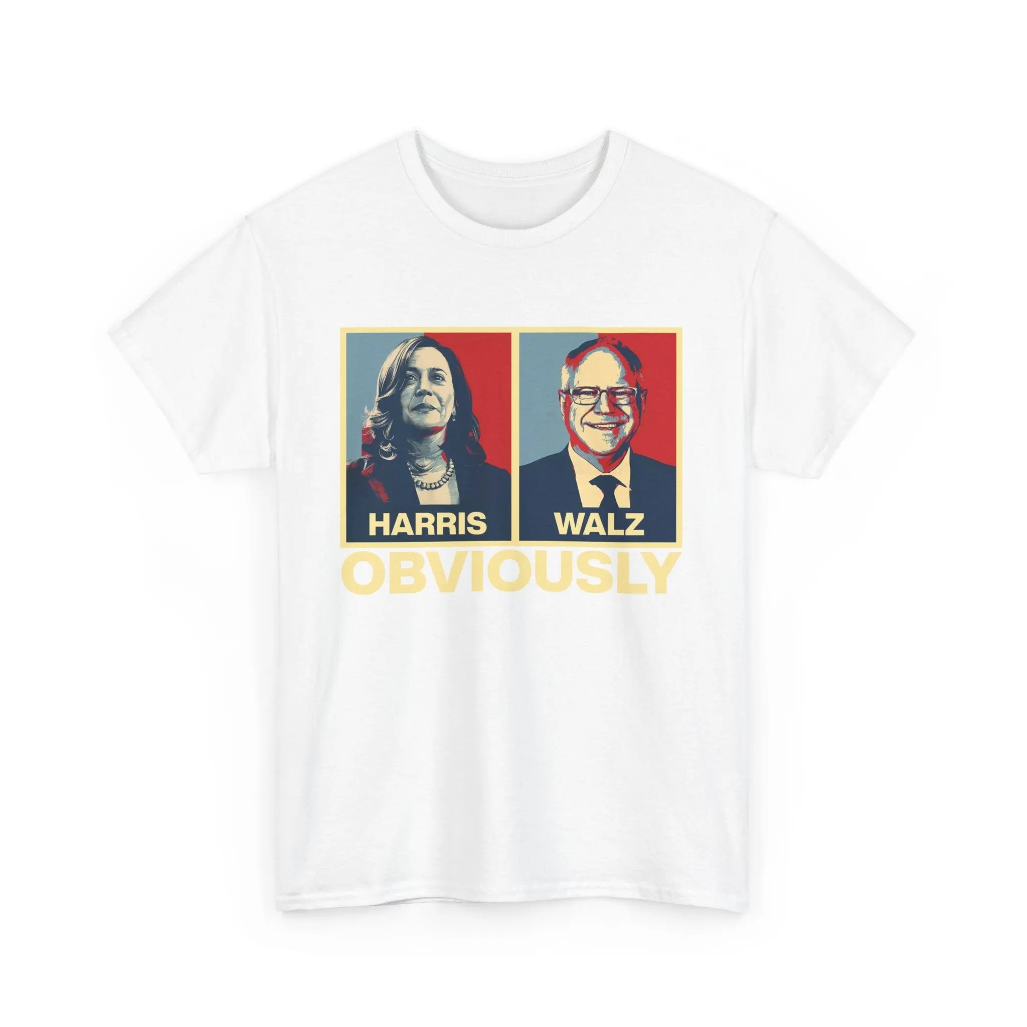 Harris/Walz Obviously Unisex T-Shirt The Vote Shop