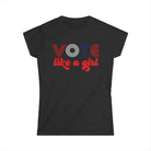 Vote Like a Girl Fitted T-Shirt The Vote Shop