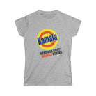 Kamala Removes Nasty Orange Stains Fitted T-shirt The Vote Shop