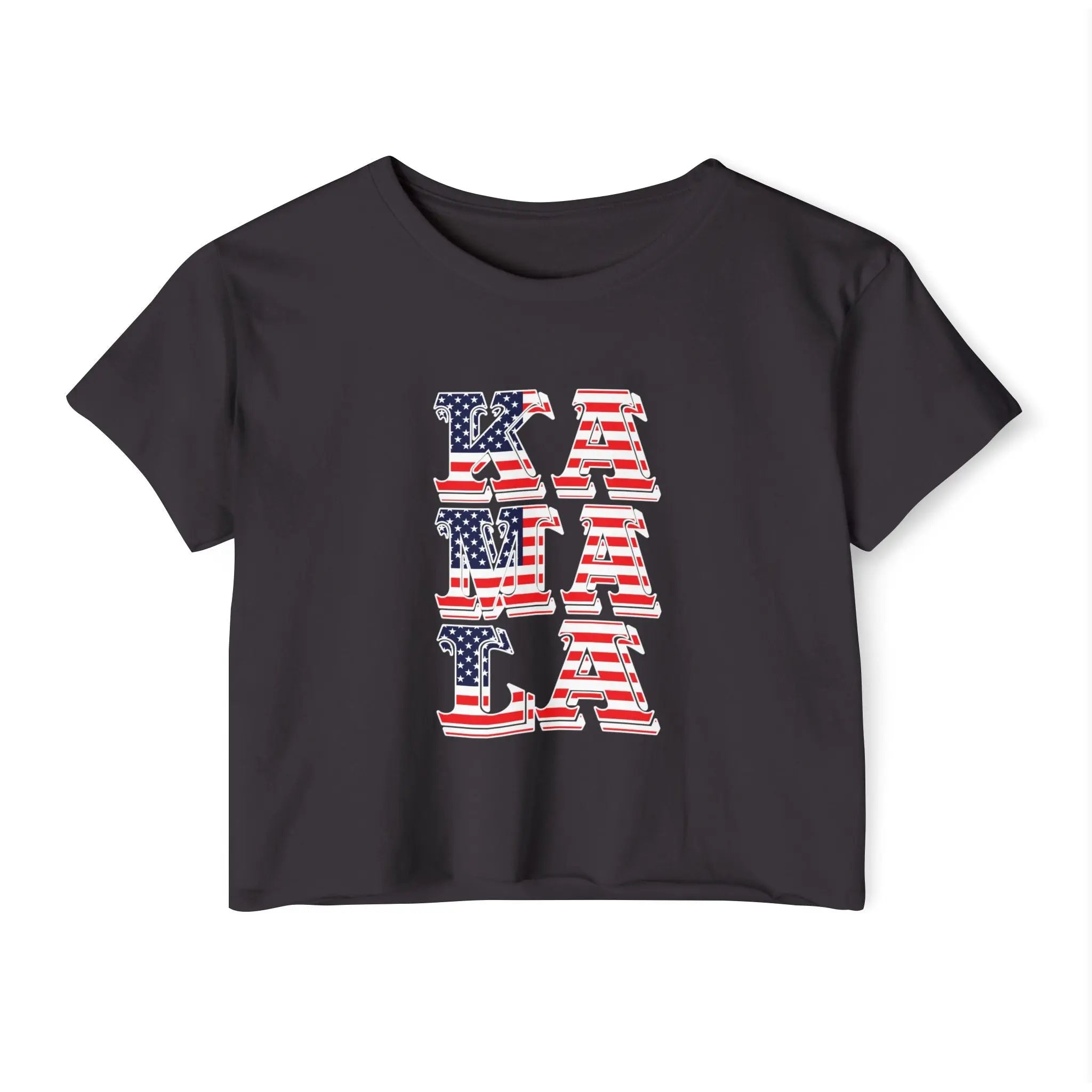 Kamala Stars + Stripes Crop Top The Vote Shop