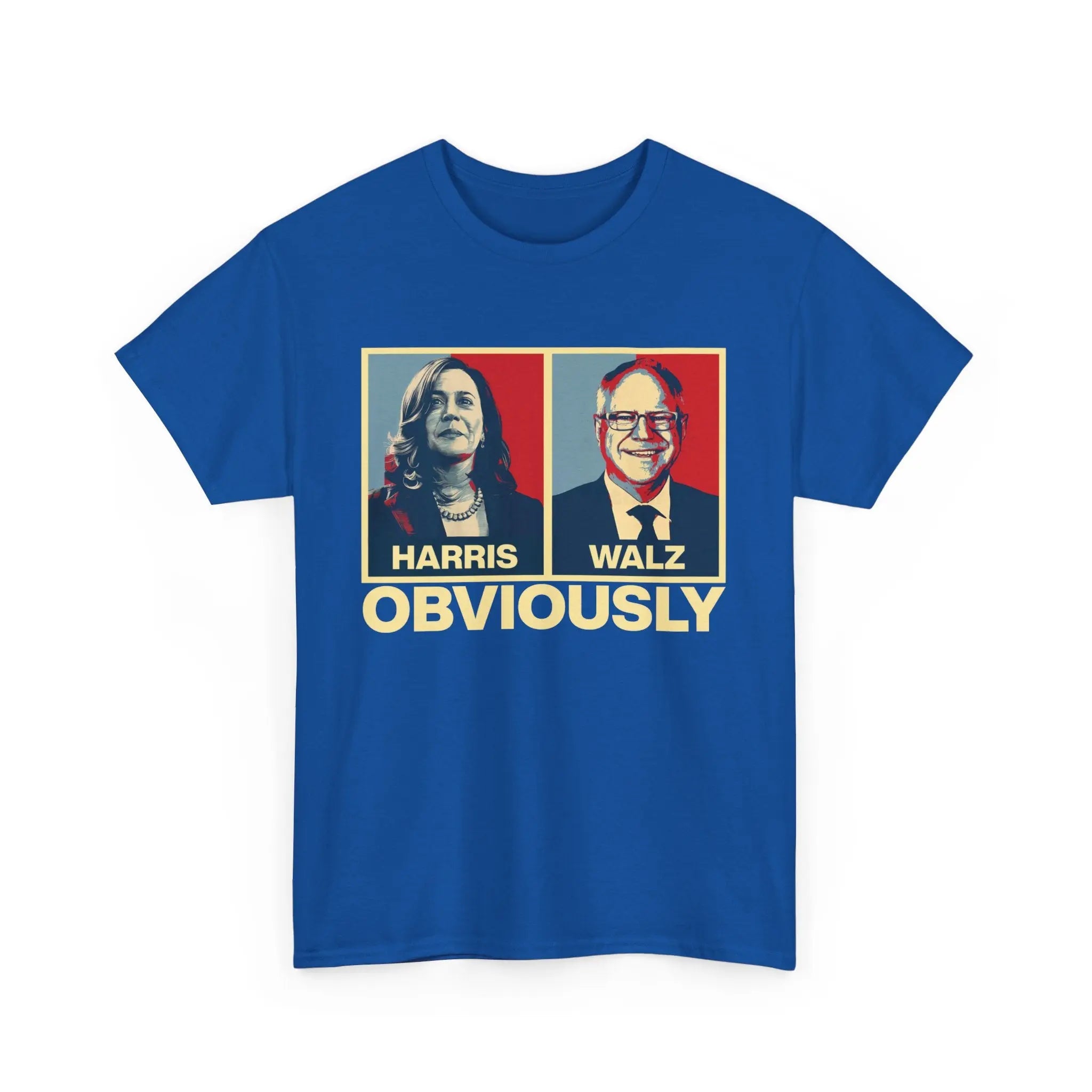 Harris/Walz Obviously Unisex T-Shirt The Vote Shop