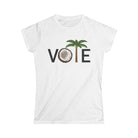 Vote Coconuts Fitted T-Shirt The Vote Shop