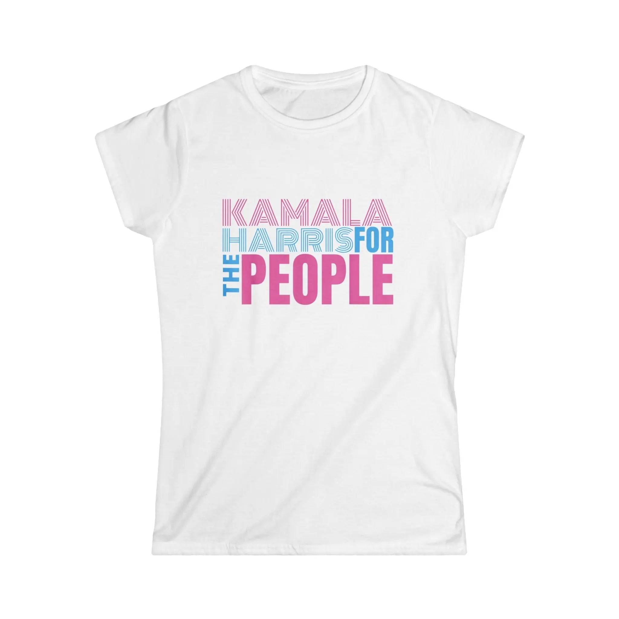 Kamala For the People Fitted T-shirt The Vote Shop