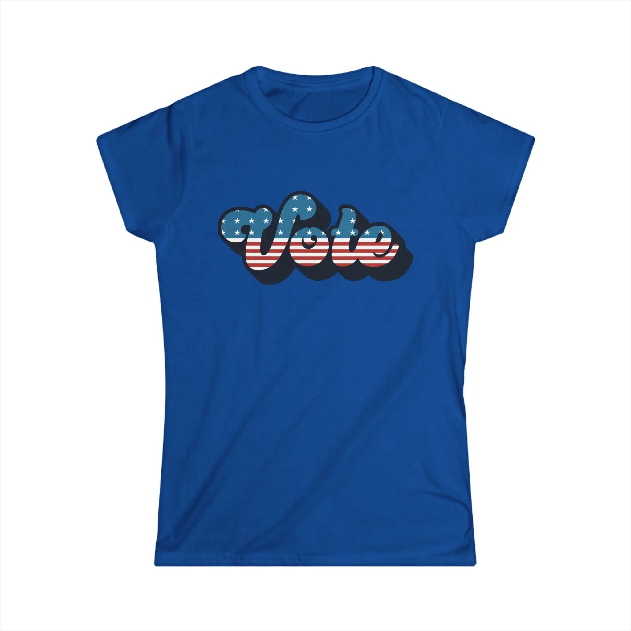 Vote Stars and Stripes Fitted T-Shirt The Vote Shop