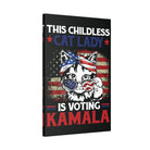 Childless Cat Lady is Voting Kamala Wall Art The Vote Shop