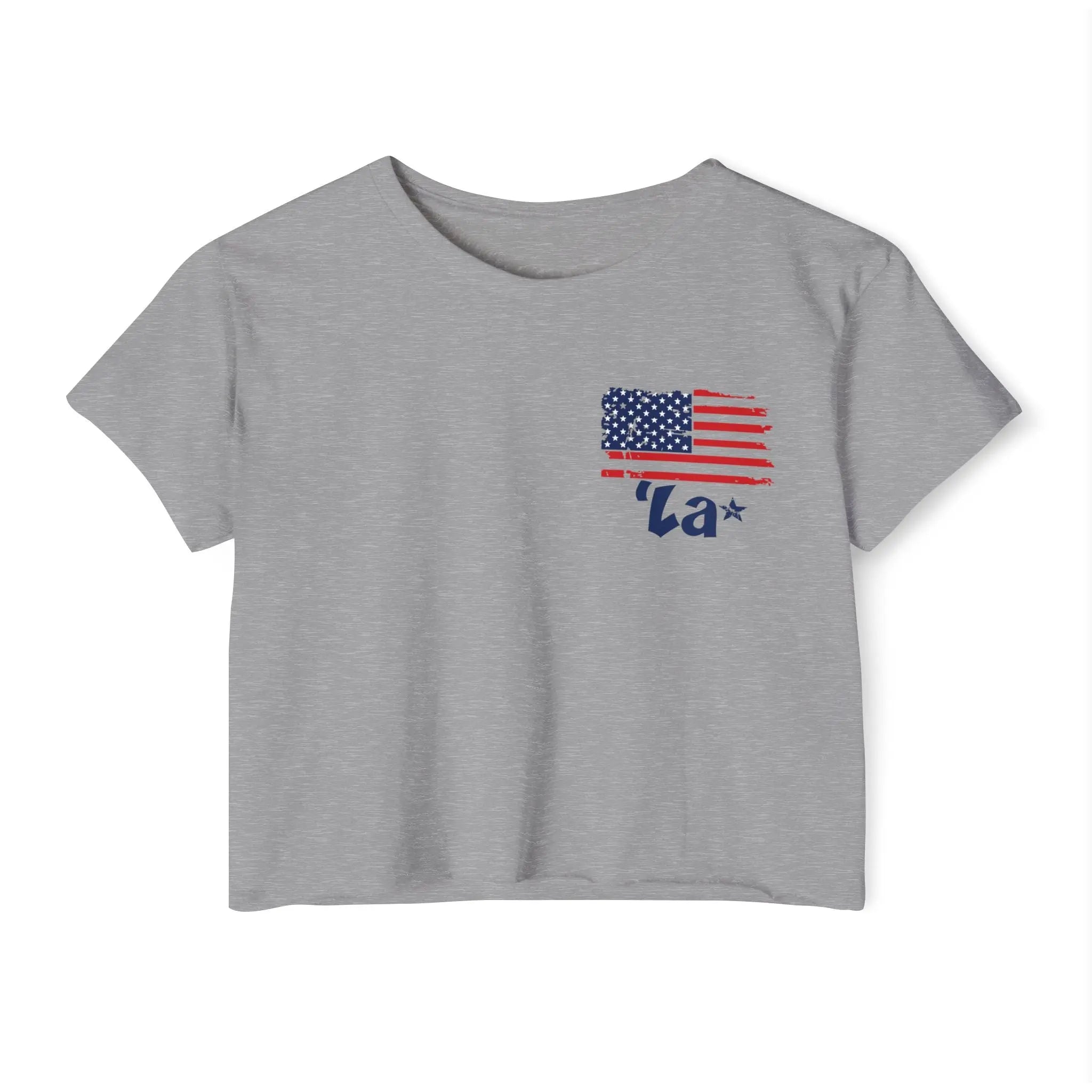 Flag + Kamala Crop Top The Vote Shop