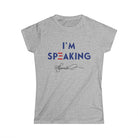 I'm Speaking: Kamala H Fitted T-Shirt The Vote Shop