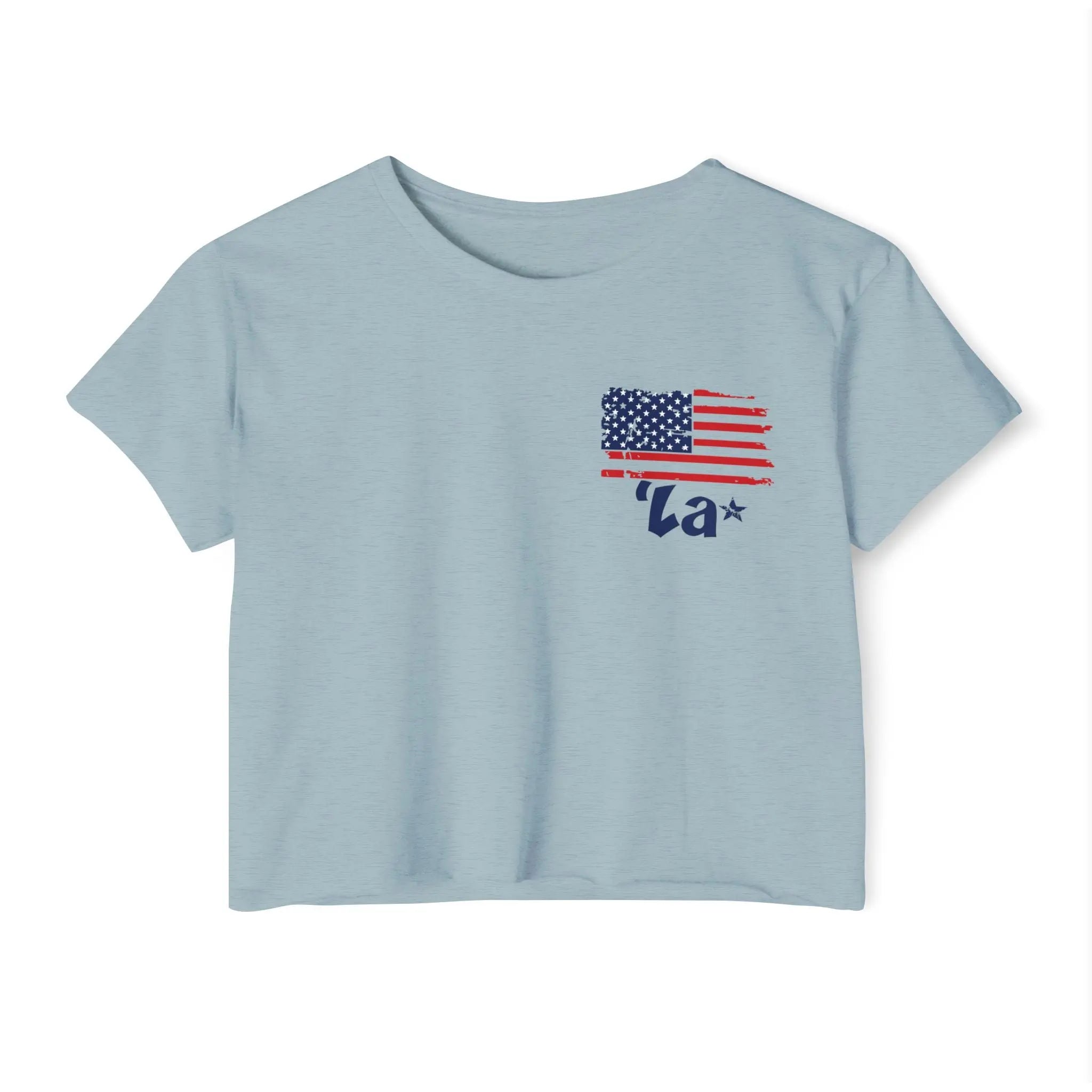 Flag + Kamala Crop Top The Vote Shop