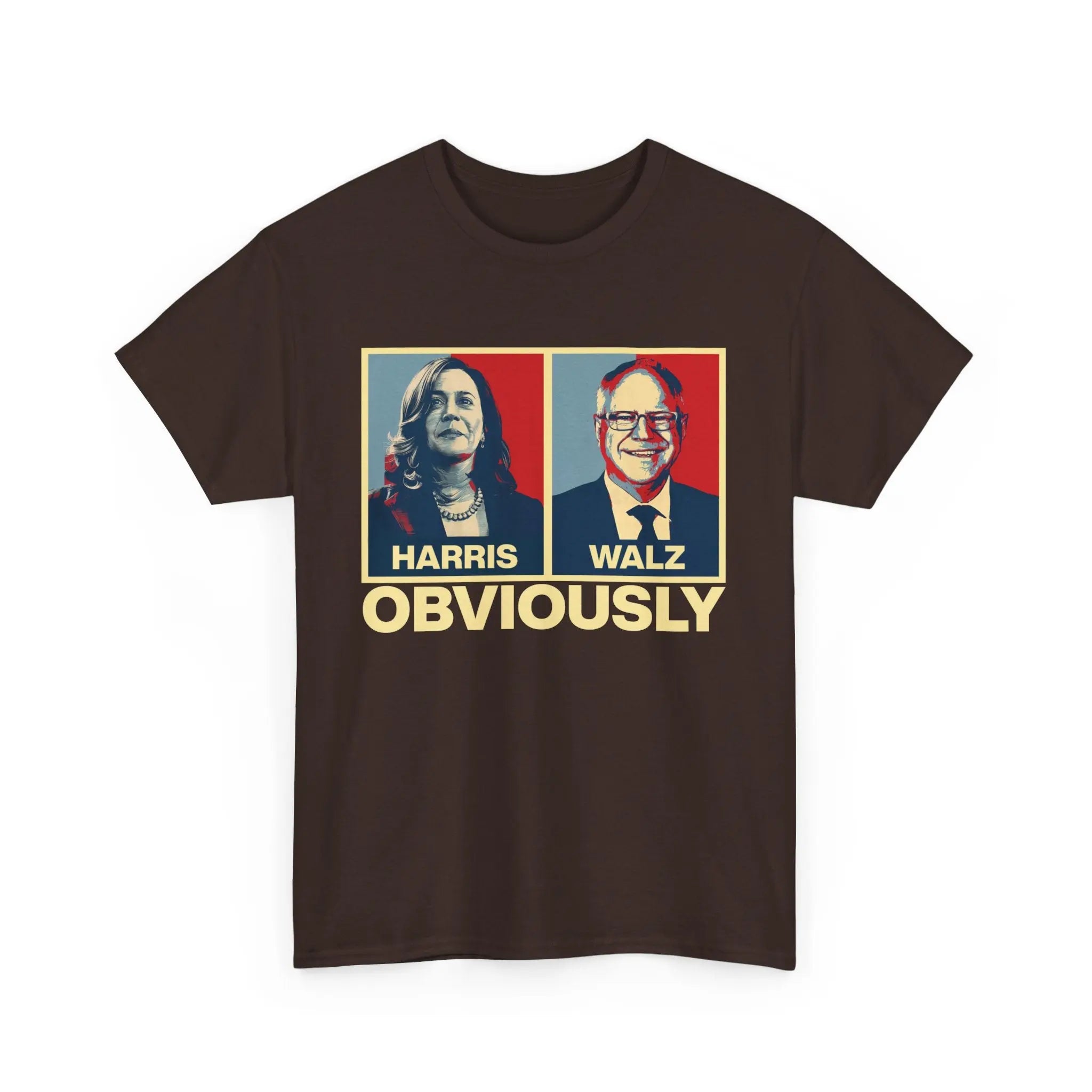 Harris/Walz Obviously Unisex T-Shirt The Vote Shop