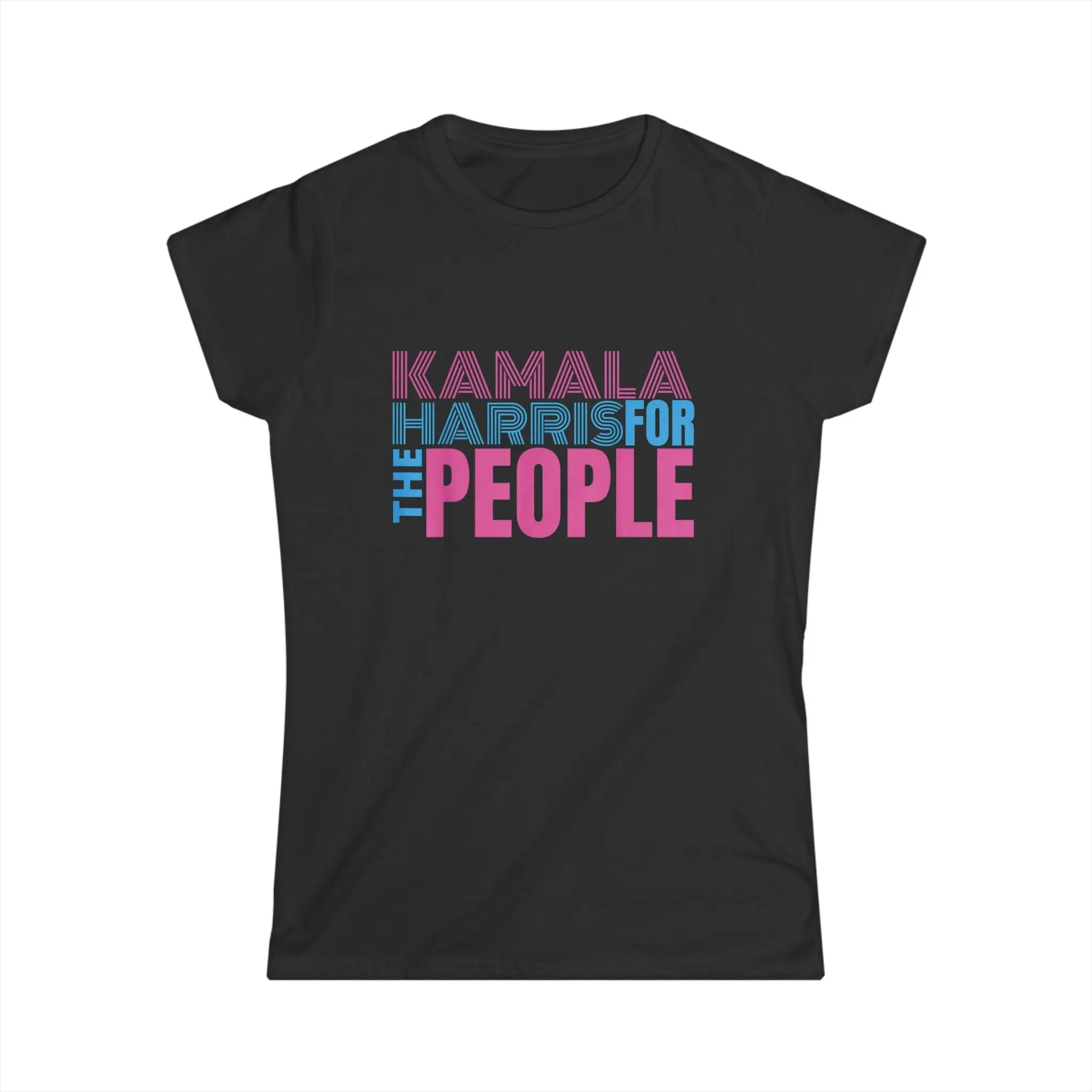 Kamala For the People Fitted T-shirt The Vote Shop